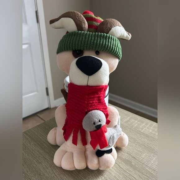 NWOT … ORIENTAL TRADING CO. Doggie With Birdie Plush - Picture 1 of 3
